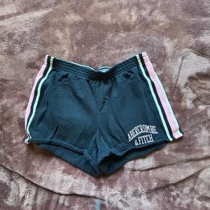 Abercrombie and Fitch Exrta small, navy blue